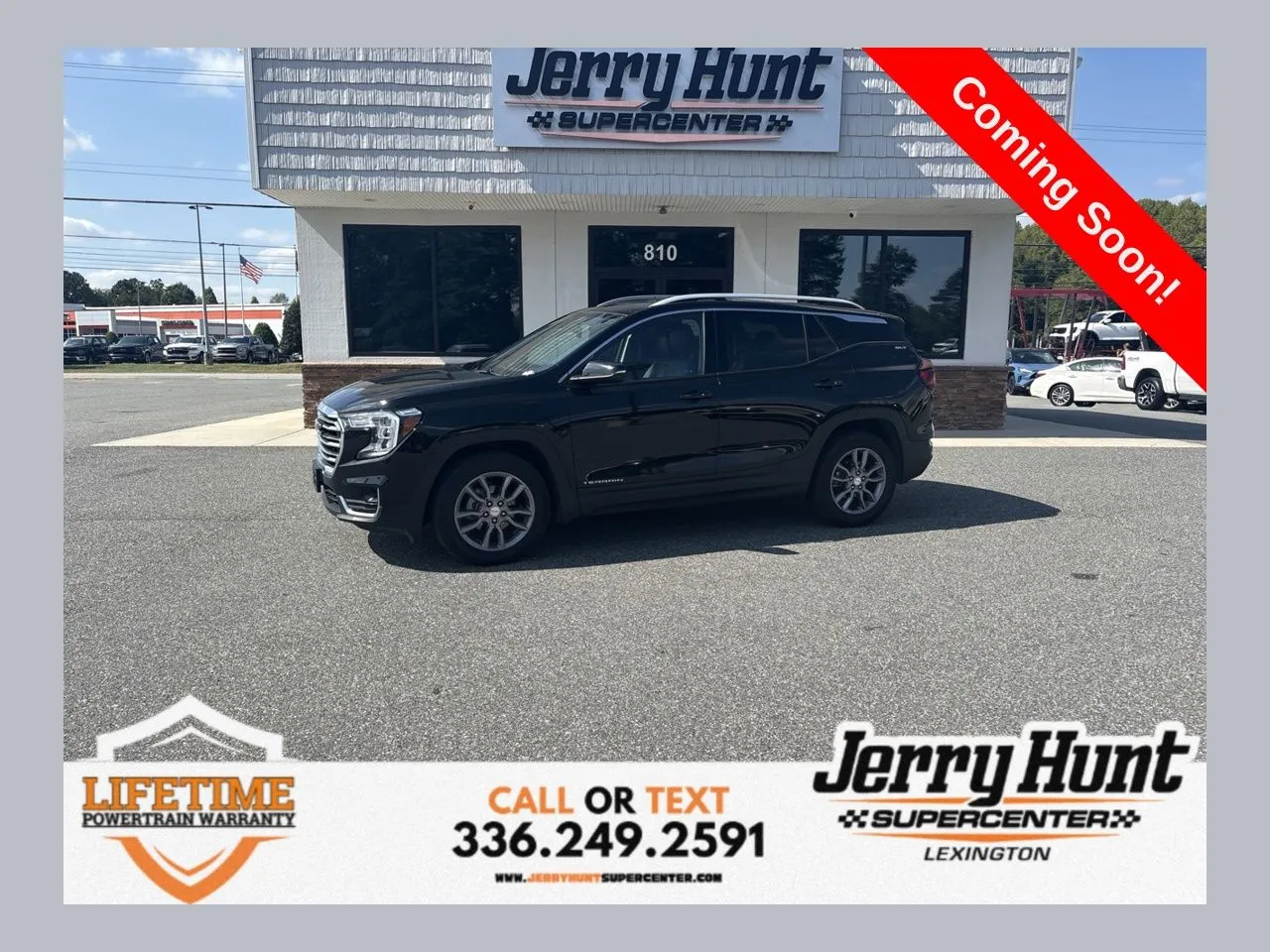 Black 2023 GMC Terrain SLT for sale in Lexington, NC