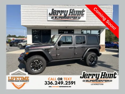 Gray 2025 Jeep Wrangler Rubicon for sale in Lexington, NC