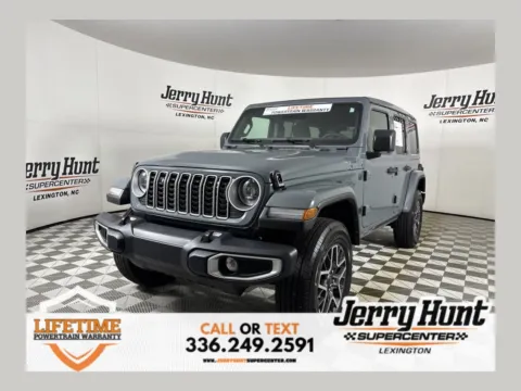 Gray 2026 Jeep Wrangler Sahara for sale in Lexington, NC