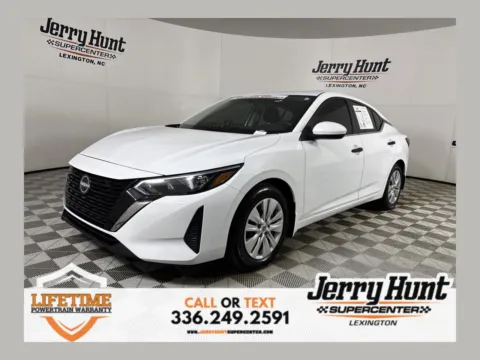 White 2025 Nissan Sentra S for sale in Lexington, NC