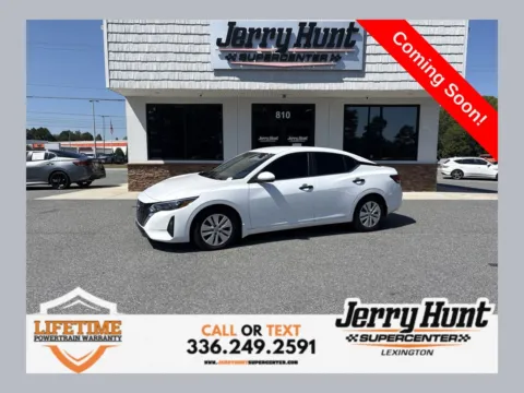White 2025 Nissan Sentra S for sale in Lexington, NC