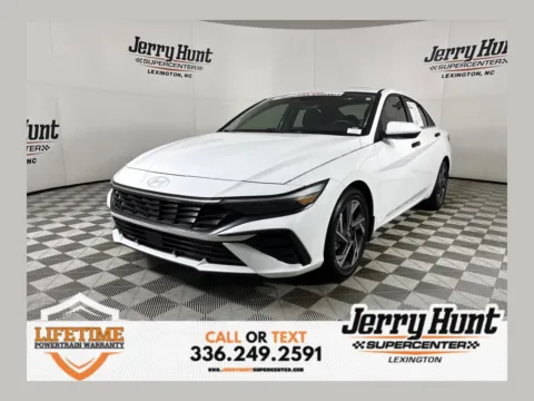 White 2025 Hyundai Elantra SEL Convenience for sale in Lexington, NC
