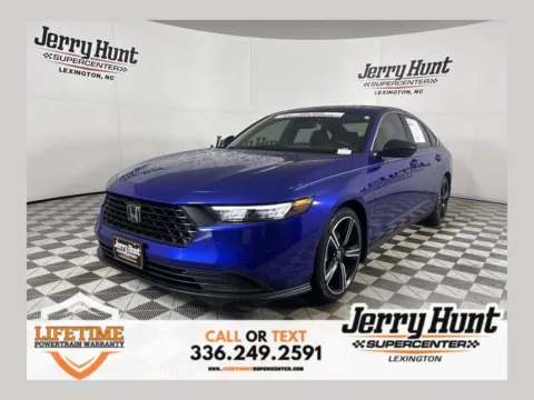 Blue 2024 Honda Accord Hybrid Sport for sale in Lexington, NC