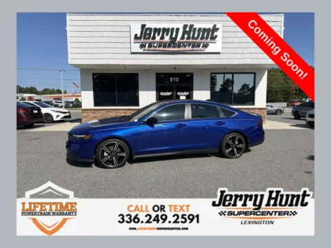 Blue 2024 Honda Accord Hybrid Sport for sale in Lexington, NC