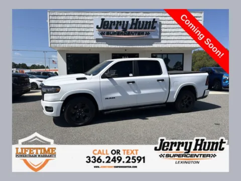 White 2025 Ram 1500 Big Horn/Lone Star for sale in Lexington, NC
