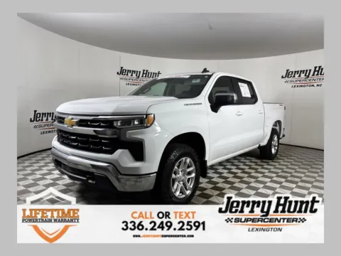 White 2024 Chevrolet Silverado 1500 LT for sale in Lexington, NC