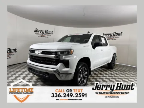 White 2023 Chevrolet Silverado 1500 LT for sale in Lexington, NC