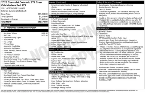 More photos of 2023 Chevrolet Colorado Z71 at Jerry Hunt Supercenter - Lexington, NC