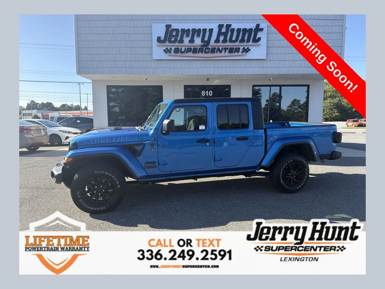Blue 2022 Jeep Gladiator Sport for sale in Lexington, NC
