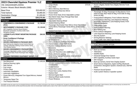 More photos of 2023 Chevrolet Equinox Premier at Jerry Hunt Supercenter - Lexington, NC