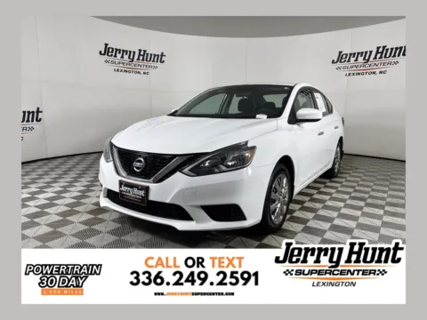 White 2019 Nissan Sentra S for sale in Lexington, NC