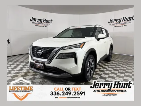 White 2023 Nissan Rogue SV for sale in Lexington, NC