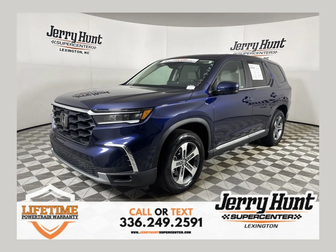 Blue 2023 Honda Pilot EX-L for sale in Lexington, NC