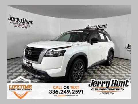 White 2023 Nissan Pathfinder SL for sale in Lexington, NC