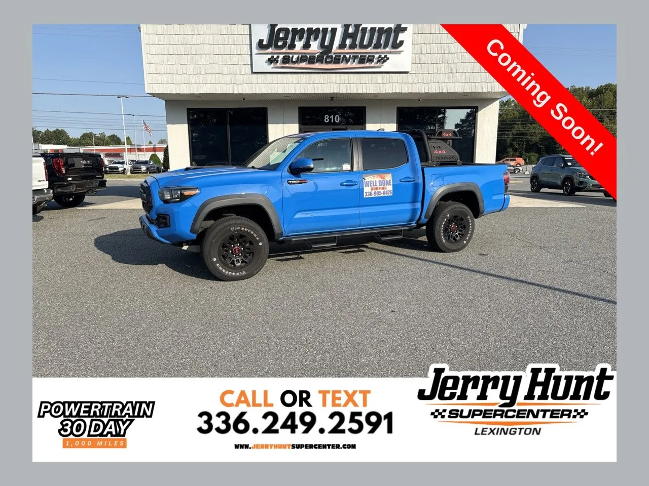 Blue 2019 Toyota Tacoma TRD Pro for sale in Lexington, NC