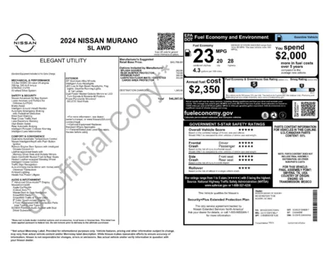 More photos of 2024 Nissan Murano SL at Jerry Hunt Supercenter - Lexington, NC