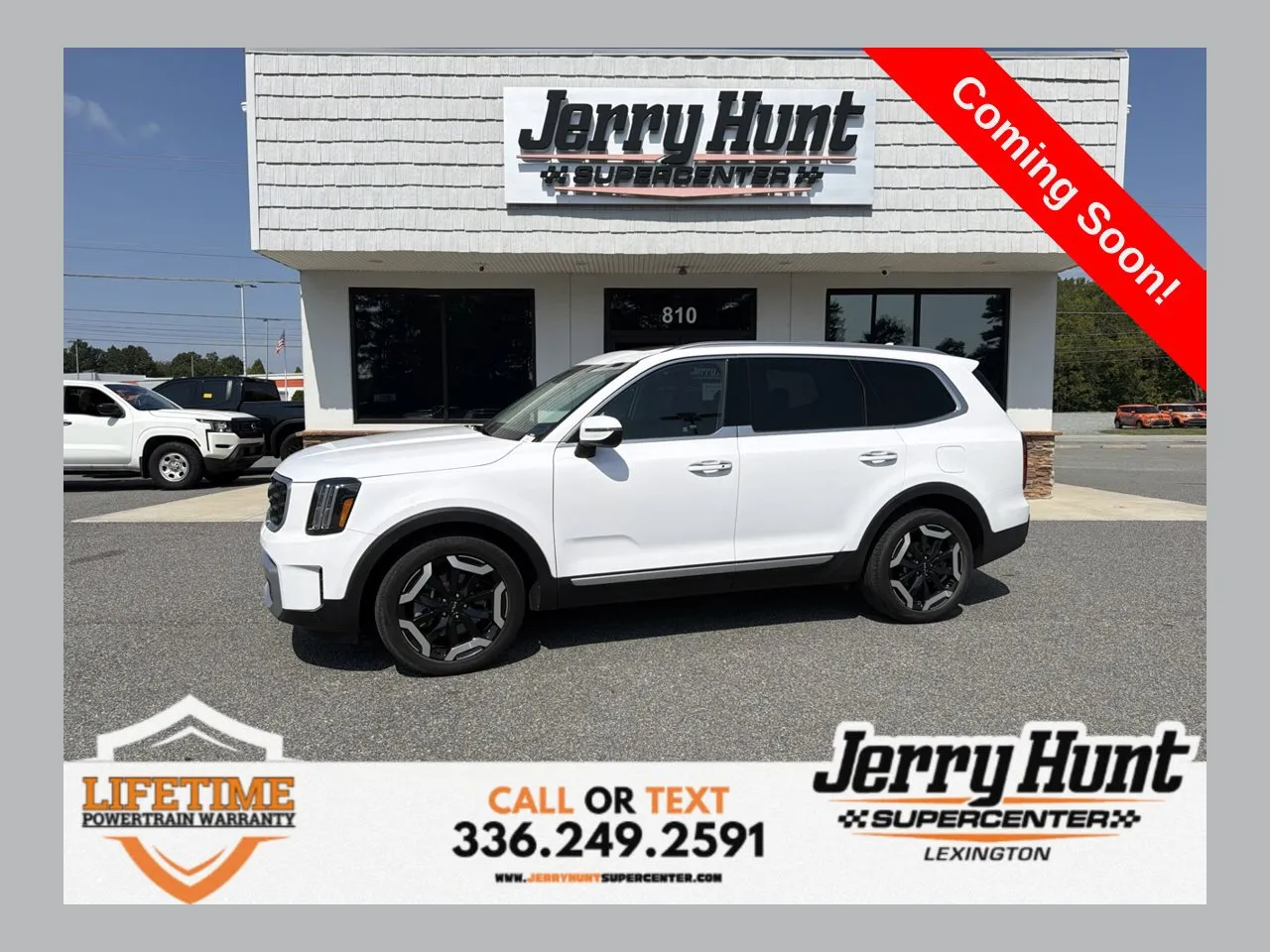 White 2024 Kia Telluride S for sale in Lexington, NC
