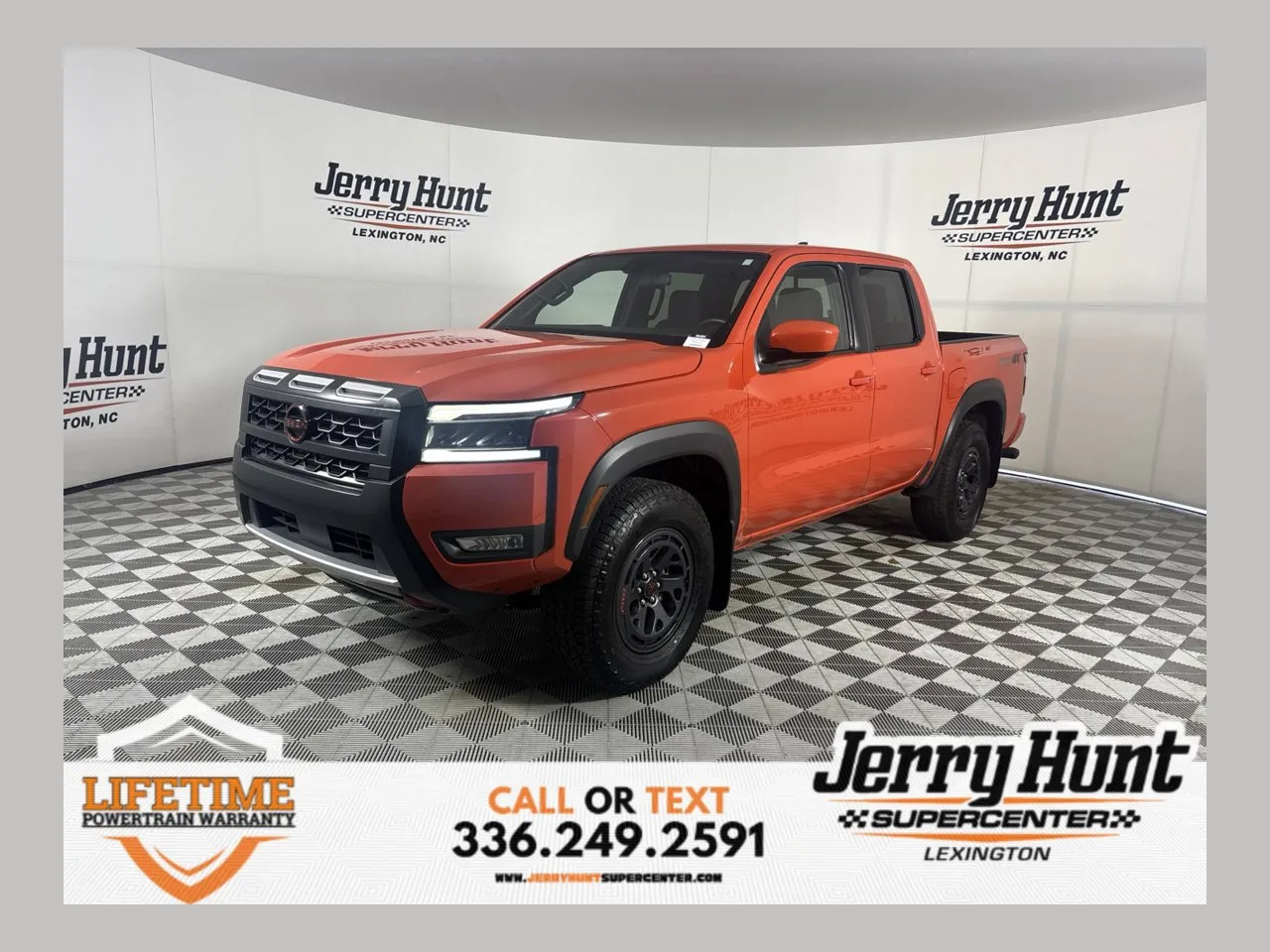 Orange 2025 Nissan Frontier PRO-4X for sale in Lexington, NC