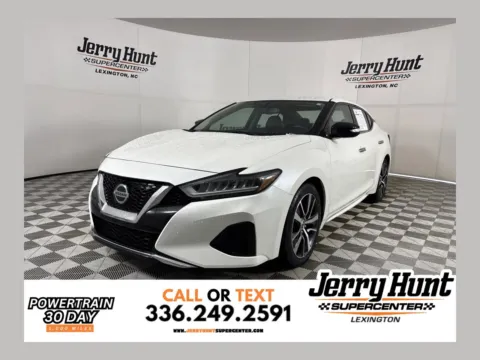 White 2019 Nissan Maxima 3.5 SV for sale in Lexington, NC