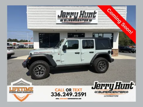 Blue 2024 Jeep Wrangler Rubicon for sale in Lexington, NC