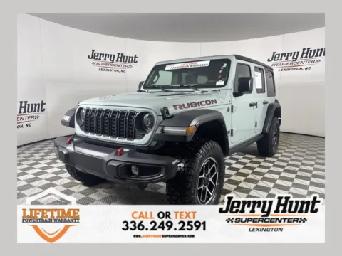 Blue 2024 Jeep Wrangler Rubicon for sale in Lexington, NC