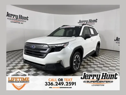 White 2025 Subaru Forester Premium for sale in Lexington, NC