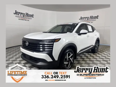 White 2025 Nissan Kicks SV for sale in Lexington, NC