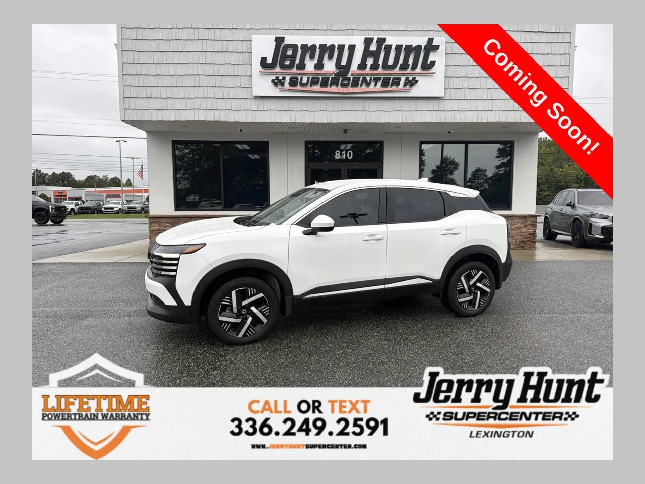 White 2025 Nissan Kicks SV for sale in Lexington, NC