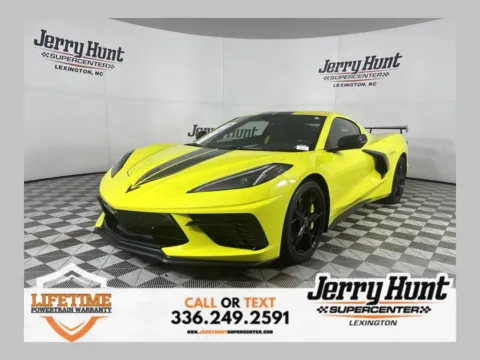 Yellow 2022 Chevrolet Corvette Stingray for sale in Lexington, NC