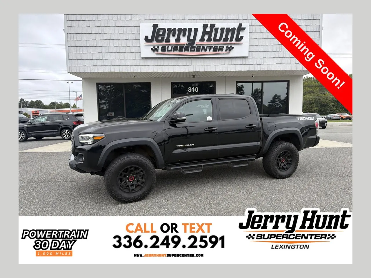 Black 2021 Toyota Tacoma TRD Off-Road for sale in Lexington, NC