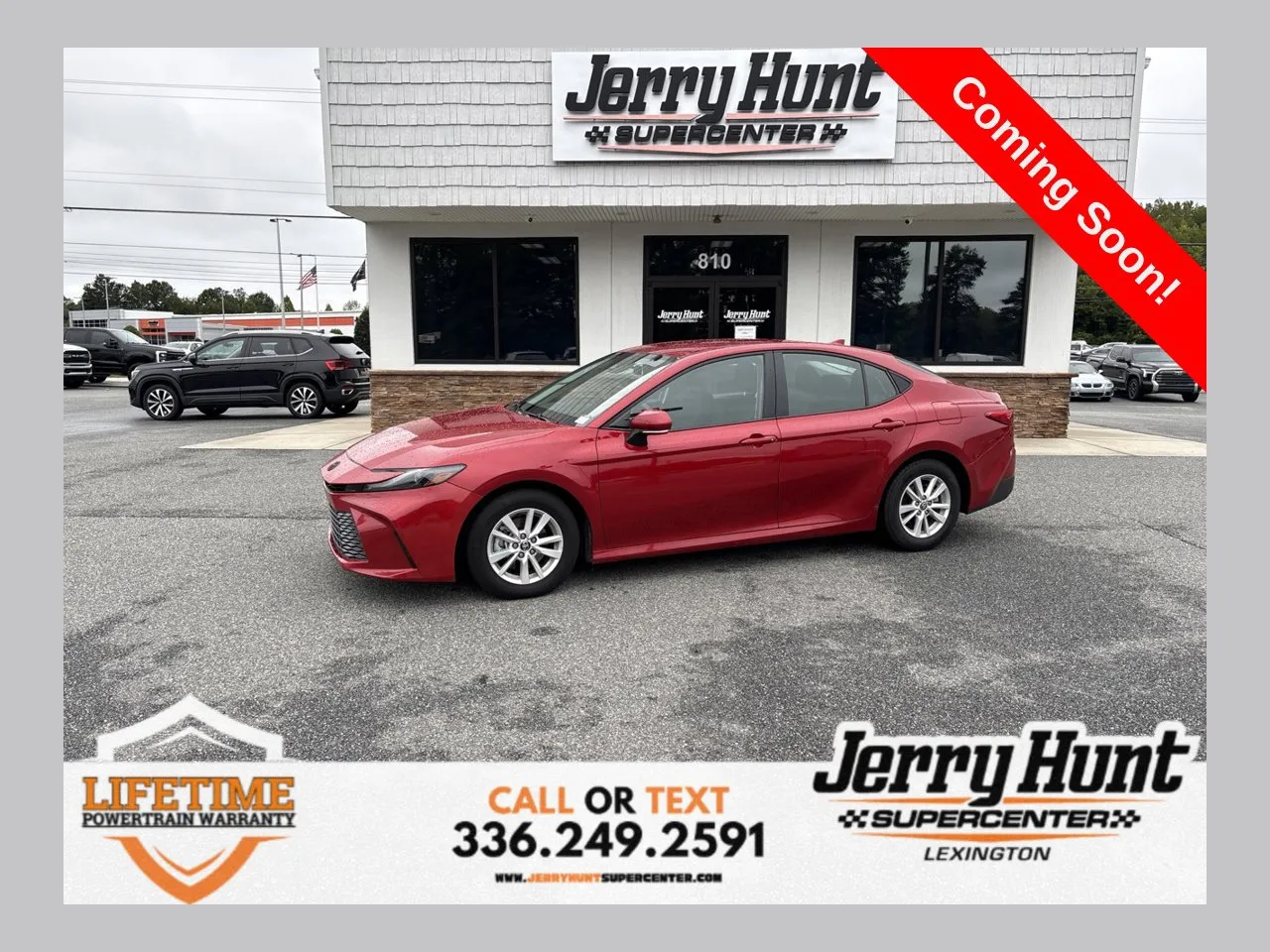 Red 2026 Toyota Camry LE for sale in Lexington, NC