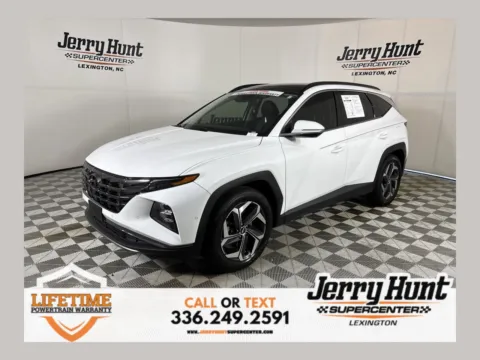 White 2022 Hyundai Tucson Limited for sale in Lexington, NC