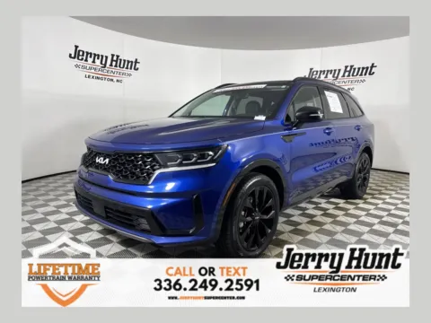 Blue 2023 Kia Sorento SX for sale in Lexington, NC