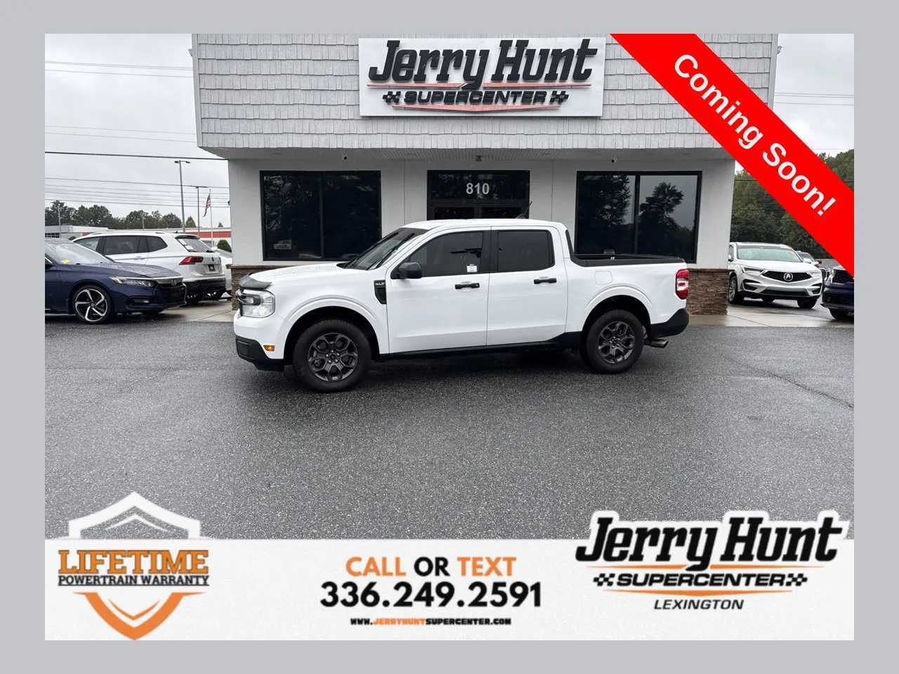 White 2024 Ford Maverick XLT for sale in Lexington, NC