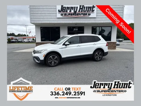 White 2024 Volkswagen Tiguan 2.0T Wolfsburg Edition for sale in Lexington, NC