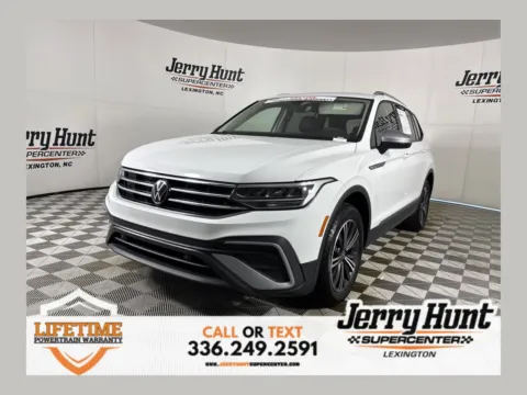White 2024 Volkswagen Tiguan 2.0T Wolfsburg Edition for sale in Lexington, NC