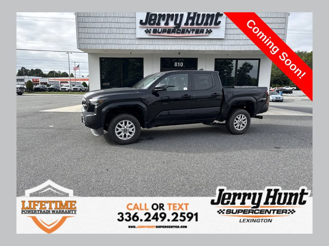 Black 2024 Toyota Tacoma SR for sale in Lexington, NC