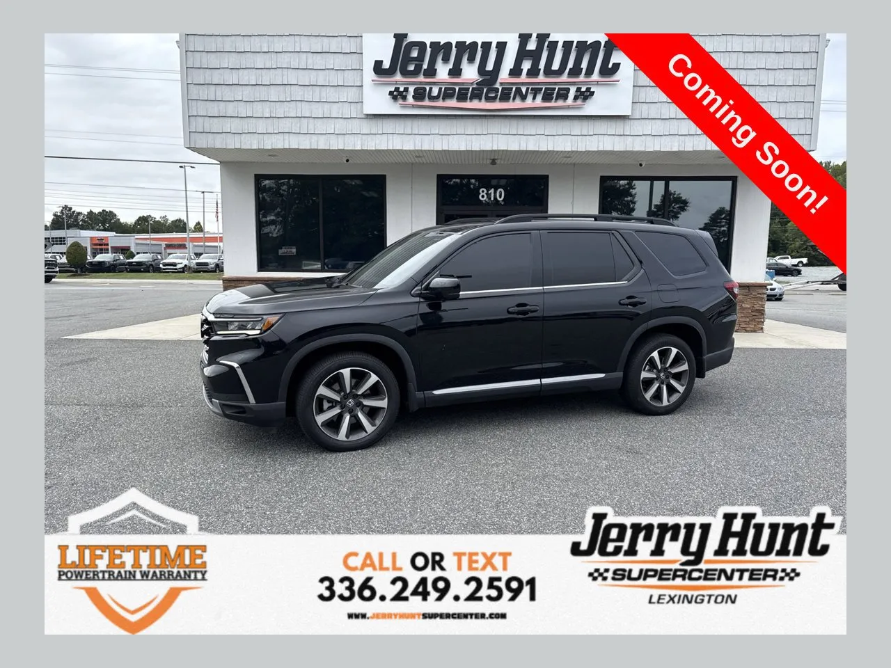 Black 2025 Honda Pilot Elite for sale in Lexington, NC