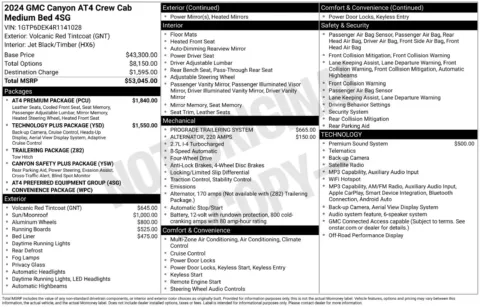 More photos of 2024 GMC Canyon AT4 at Jerry Hunt Supercenter - Lexington, NC