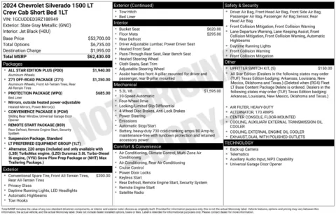 Another view of 2024 Chevrolet Silverado 1500 LT for sale in Lexington, NC at Jerry Hunt Supercenter - Lexington