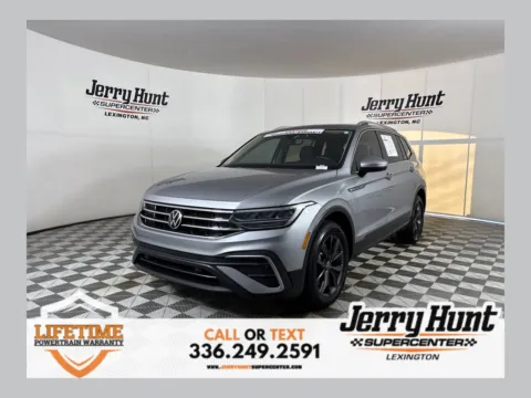 Silver 2023 Volkswagen Tiguan 2.0T SE for sale in Lexington, NC