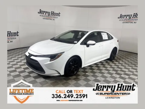 White 2024 Toyota Corolla LE for sale in Lexington, NC