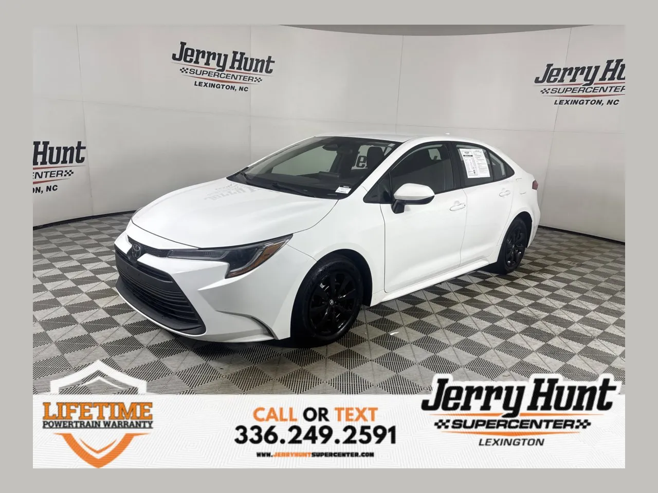 White 2024 Toyota Corolla LE for sale in Lexington, NC