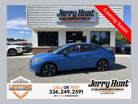 Blue 2024 Nissan Versa 1.6 SR for sale in Lexington, NC