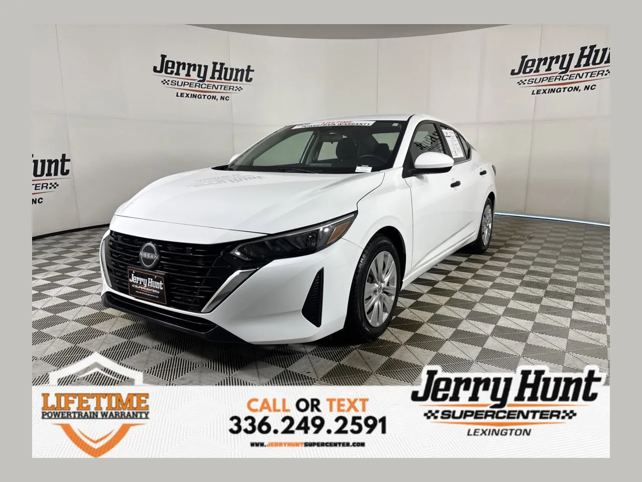 White 2024 Nissan Sentra S for sale in Lexington, NC
