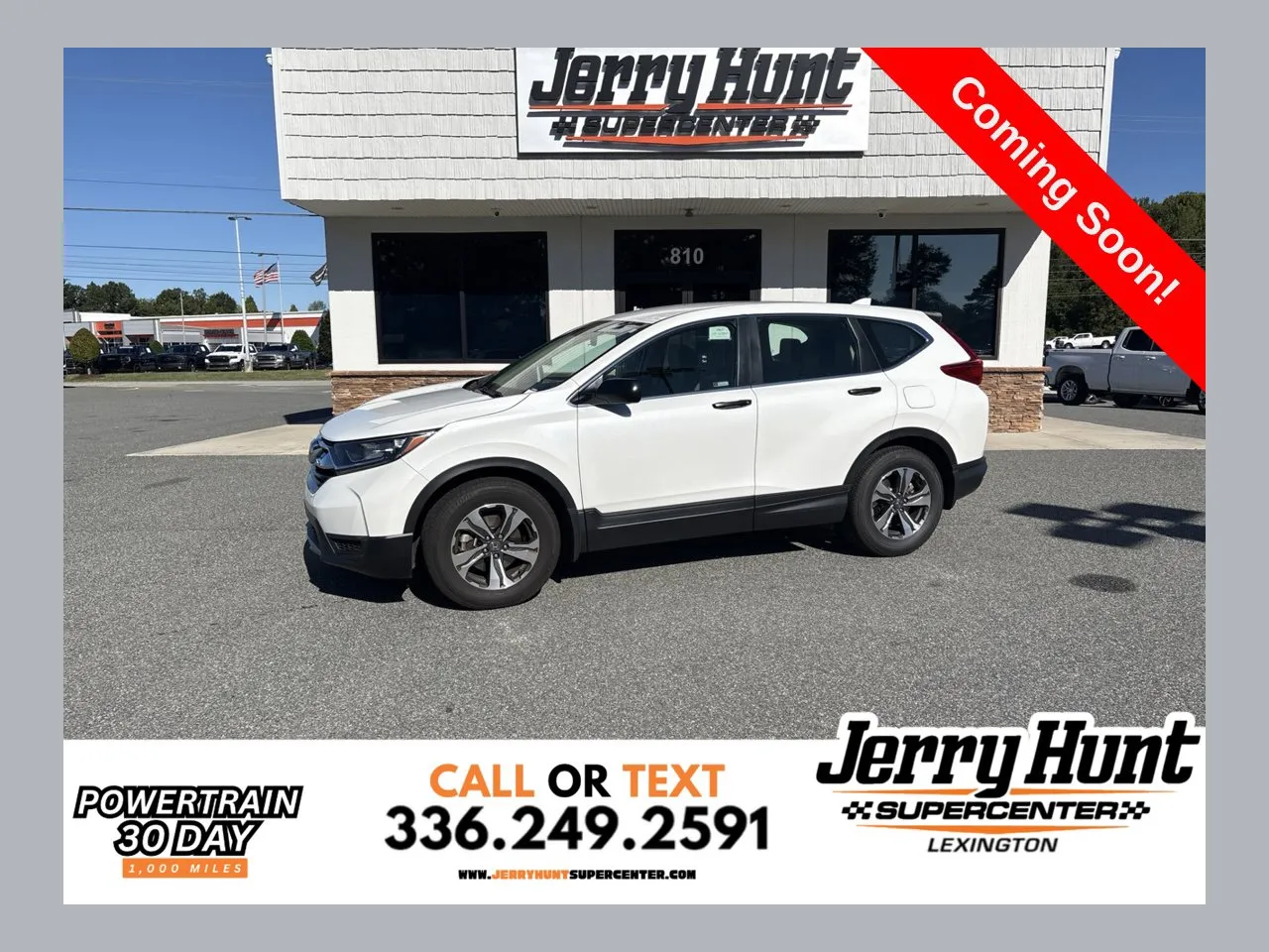 White 2019 Honda CR-V LX for sale in Lexington, NC