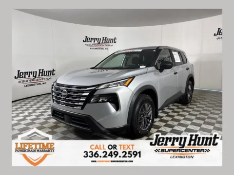 Silver 2024 Nissan Rogue S for sale in Lexington, NC