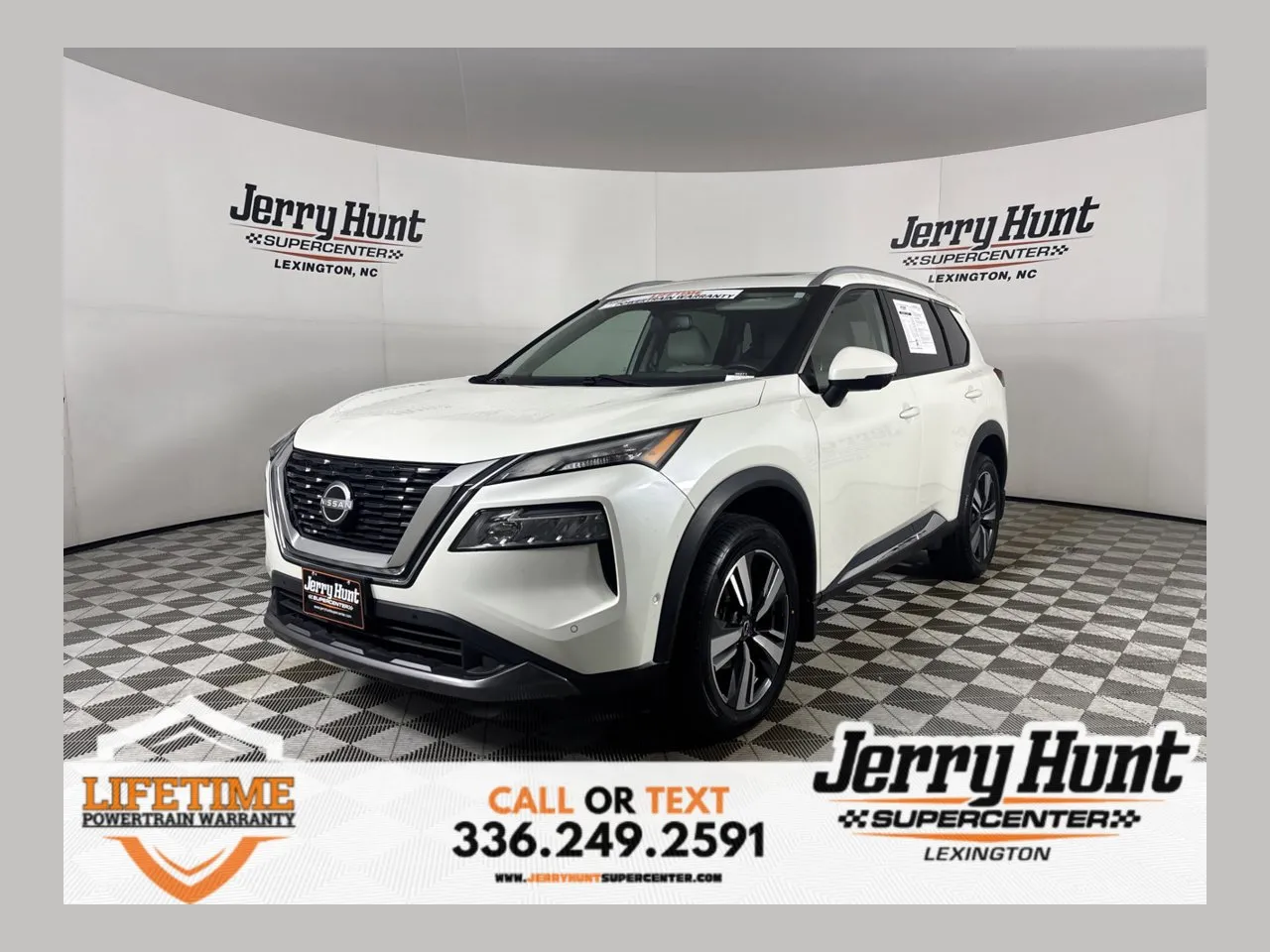 White 2023 Nissan Rogue SL for sale in Lexington, NC