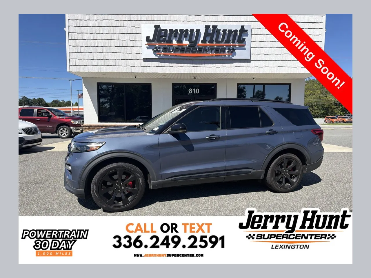 Blue 2021 Ford Explorer ST for sale in Lexington, NC