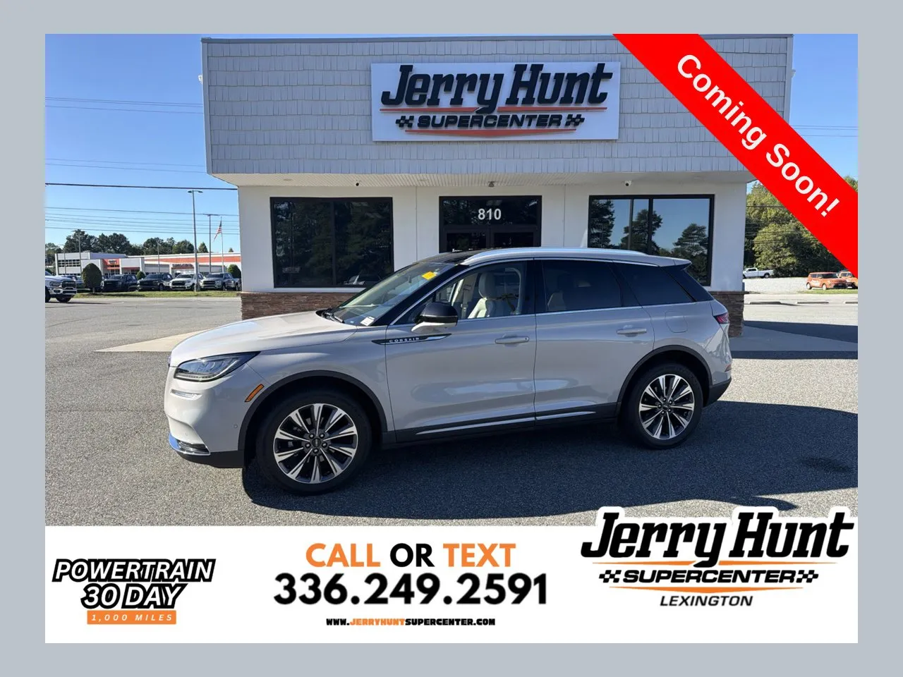 White 2021 Lincoln Corsair Reserve for sale in Lexington, NC